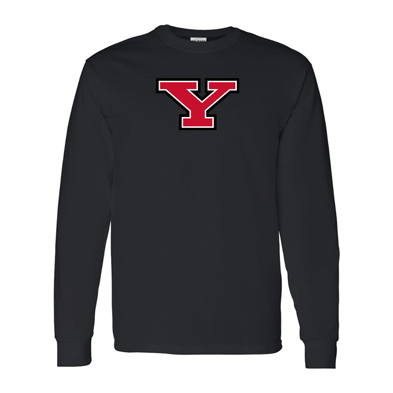 Men's Youngstown State Penguins Gildan Heavy Cotton Long Sleeve T-Shirt